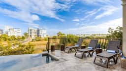 Sleeps 24! Priv Beach Boardwalk, Free Pool Heat, Ocean View | 24 Bradley Cir by AvantStay