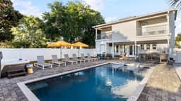 Villa Near Beach w/ Pool & Outdoor Dining | Bohemian Beach Retreat by AvantStay