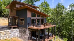 Luxe Cabin w/ Hot Tub, Views & Game Room – Sleeps 10 | Do Good Holler by AvantStay