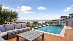 Oceanfront w/ Pool, Panoramic Deck Views, 5BDR | Folly Ocean Breeze by AvantStay