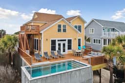 Oceanfront w/ Pool, Panoramic Deck Views, 5BDR | Folly Ocean Breeze by AvantStay