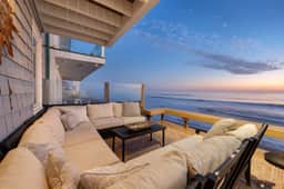 Unbeatable Beachfront Bliss w/ Ocean Views, Luxe Interiors & Patio | Beach Road