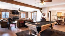 Walk to Lake | 6BR Cabin w/ Game Room, Hot Tub | Big Bear Castle