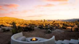 Iconic 6BR Desert Retreat w/ Pool, Pickleball & Fire Pit | Joshua Tree Mansion by AvantStay