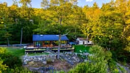 Modern Catskills Escape w/ Open Living, Steam Shower, & Hot Tub w/ Mountain Views, Minutes from Woodstock & Trails | Suncliff Vista
