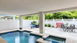 Crabline Getaway by AvantStay | Private Pool + Hot Tub | Easy Beach Access