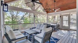 Steps to Isle of Palms Beach w/ Porch Dining, Outdoor Shower & Open Living | Sea Haven by AvantStay