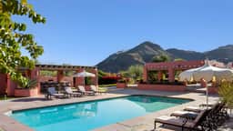 The Pond Estate by AvantStay | Maximalist Designer Compound w/ 2 Casitas, Indoor + Outdoor Pools, Tennis Court, & Gorgeous Mountain Views | 12k sqft