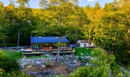 Modern Catskills Escape w/ Open Living, Steam Shower, & Hot Tub w/ Mountain Views, Minutes from Woodstock & Trails | Suncliff Vista