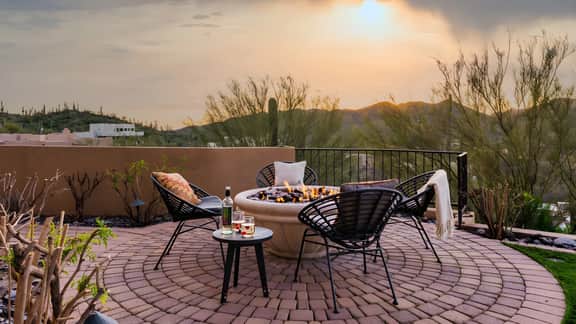 Luxe Scottsdale Desert Oasis • Infinity Pool, Spa, Panoramic Views + Firepit