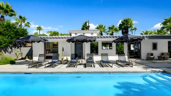 Modern Oasis w/ Pool, Patio Lounge, & Mountain Views | Palo Verde by AvantStay