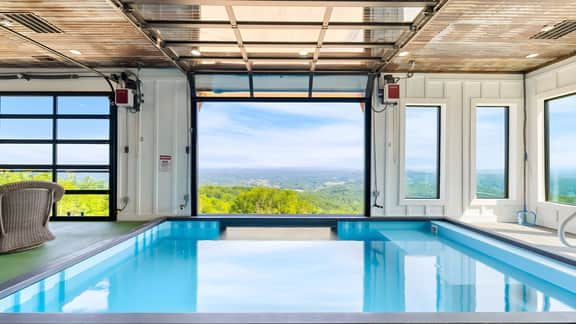 Skyline Sanctuary by AvantStay | Indoor Pool, Game Room, Firepit, Mountain Views, Luxe Design
