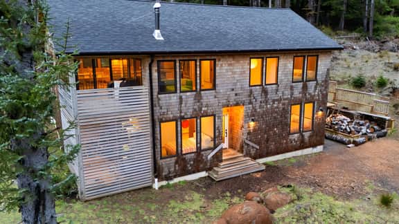 Rustic Arch Cape Getaway w/ Vibrant Interior | Walk to the Beach | Cape Wonder
