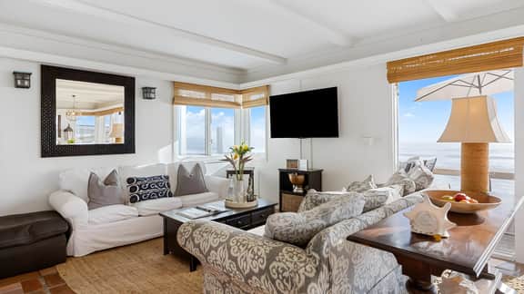 Unbeatable Beachfront Bliss w/ Ocean Views, Luxe Interiors & Patio | Beach Road