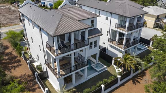 Sleeps 39 | 2 Luxe Homes w/ Free Golf Cart, Private Pool+Spa | 3 Blocks to Beach
