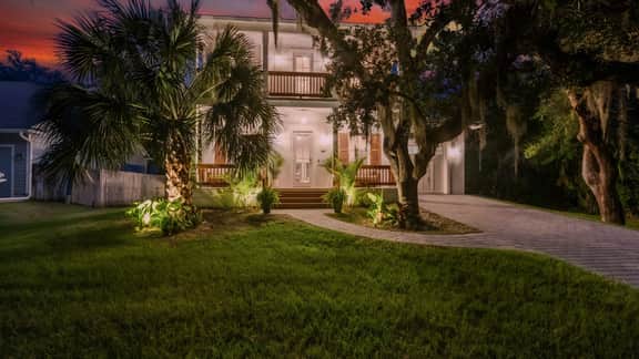Serenity at Surfside by AvantStay | Pool, Porches, Fire Pit & Arcade Near Vilano Beach