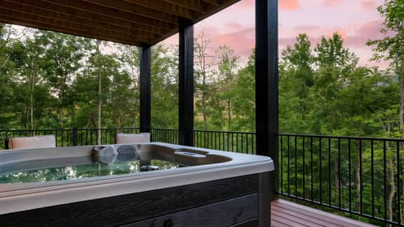 Luxe Cabin w/ Hot Tub, Views & Game Room – Sleeps 10 | Do Good Holler by AvantStay