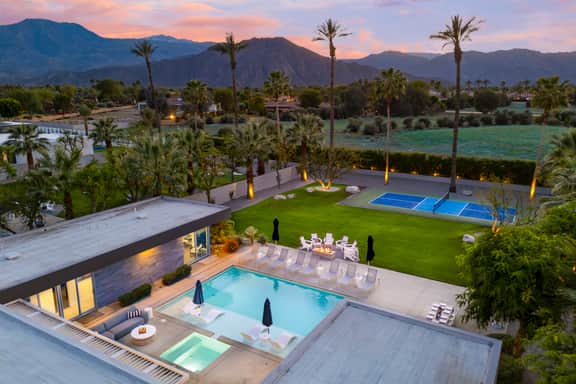 Polo Villa 2 by AvantStay | Entertainer's Backyard w/ Pickleball Court, Pool & Spa | 6 Bedrooms