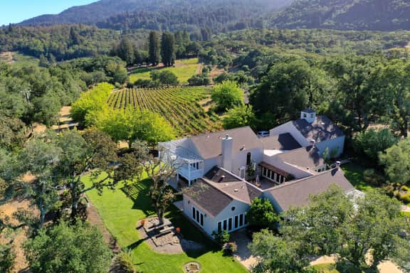 Hilltop Pool + Patio + Panoramic Views | Wine Country Retreat | Sonoma Sunshine
