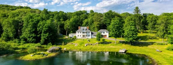 Secluded Estate • Optional Guest House, Pond, Playroom, Gym & Theater | Sunny Pond by AvantStay