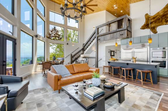 Skyline Sanctuary by AvantStay | Indoor Pool, Game Room, Firepit, Mountain Views, Luxe Design