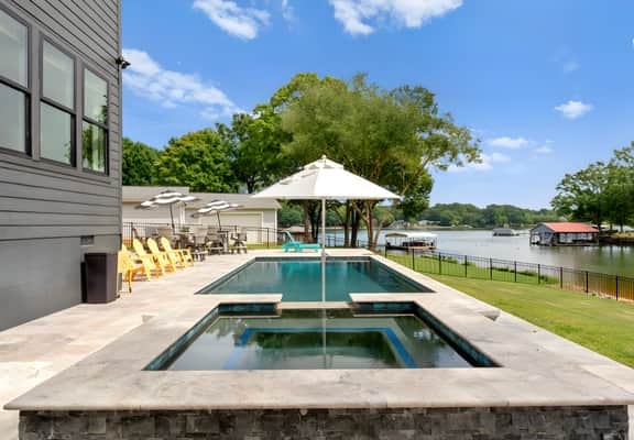 New Saltwater Pool + Spa, Views | Wilson Hideaway