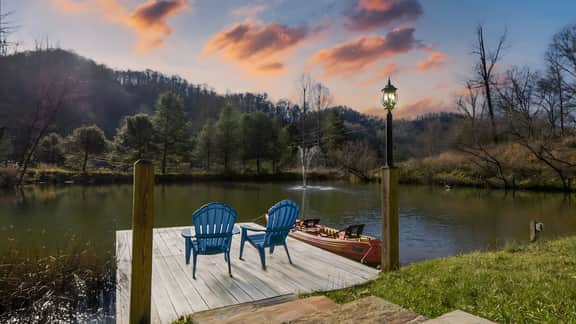 Main+Guest House, Private Pond, Views, Large Yard | 20mins to Heart of Asheville