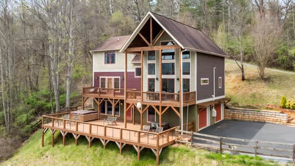 Private Retreat w/ Hot Tub, Amazing Views, Game Room | Silver Spoon by AvantStay