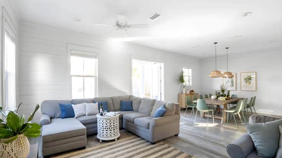 Sleeps 20! 5 Min Walk to Beach, Private Pool & Hot Tub, Chic 8BDR Beach House - Lyle by AvantStay