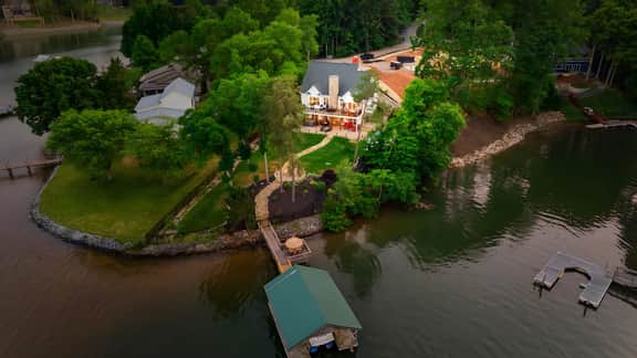 Spacious Waterfront Home on Lake Norman with Firepit, Views, and Dock Access