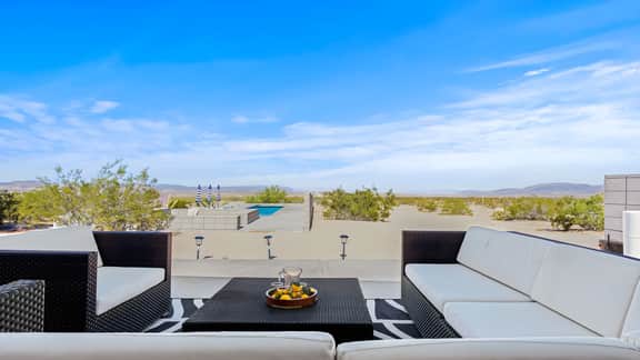 Sky Ranch Noir | Luxe Desert Compound with Pool, Sauna & Stargazing
