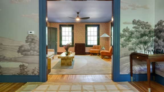 Relax in Style at Historic Modern on Main with Modern Amenities & Wooded Views