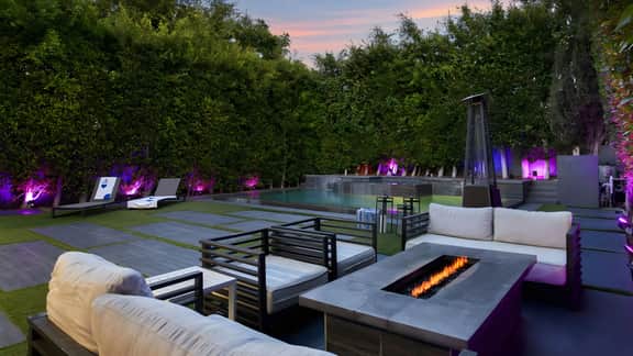 Private LA Retreat w/ Pool, Hot Tub & Fire Pit Near Melrose Ave | The Martel House by AvantStay