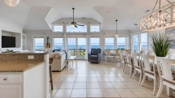 Sleeps 28 | Beachfront w/ Pool, Hot Tub, Game Room | Atlantic Watch by AvantStay