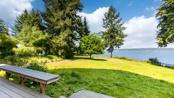 Panoramic Saratoga Passage Views | Elegant Whidbey Home by AvantStay