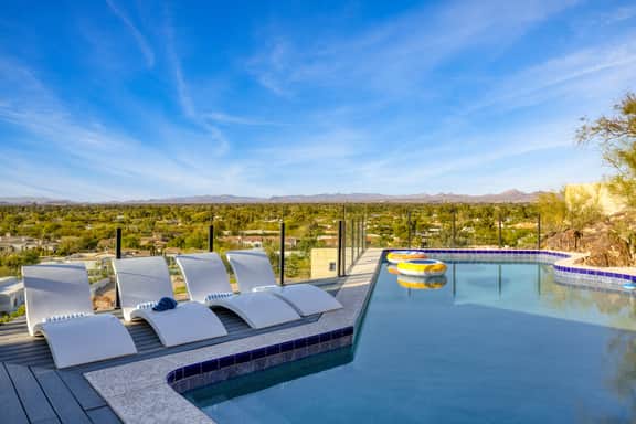 Panoramic Views, Private Pool, Patio Lounge w/ Firepit | Royal Palm by AvantStay