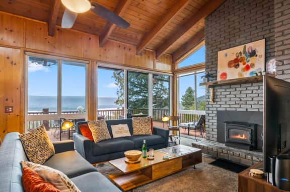 Scenic North Shore Stay w/ Games, Near Snow Summit | Lakeview Lodge by AvantStay