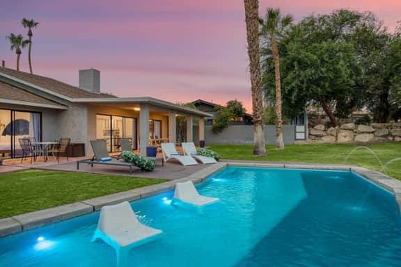 Pool, Putting Green | Modern Home on the Golf Course! | Quinta Blue by AvantStay