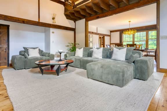 Historic Barn Retreat w/ Pool & Pond Views | Longview Pond Lodge by AvantStay