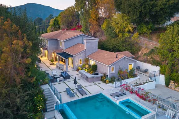 LA Hillside Retreat w/ Pool, Views, Fire Pit & Outdoor Lounging | Casa Bellagio by AvantStay