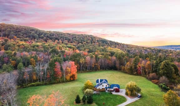Modern Berkshires Farmhouse w/ Porch, Fireplace & Views | Beaver Creek by AvantStay