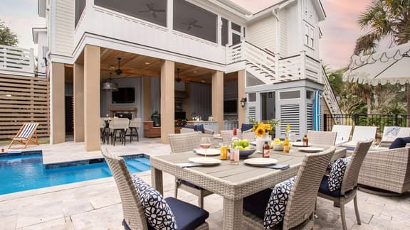 1blck to Beach, Pool, Outdoor Kitchen, Game Room | Pelican by AvantStay
