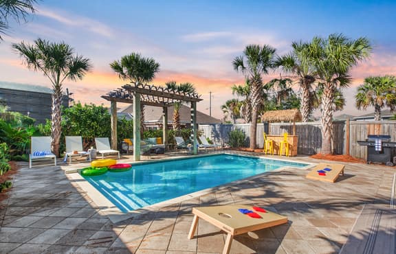 Sleeps 18! Private Pool, Hot Tub, Near Beach | Miramar Dream House by AvantStay