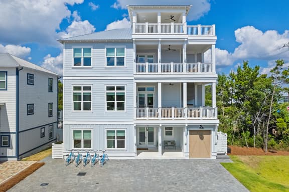 Spacious Coastal Retreat Near Inlet Beach with Bikes, Balconies & Modern Design | Bluewater View by Avantstay