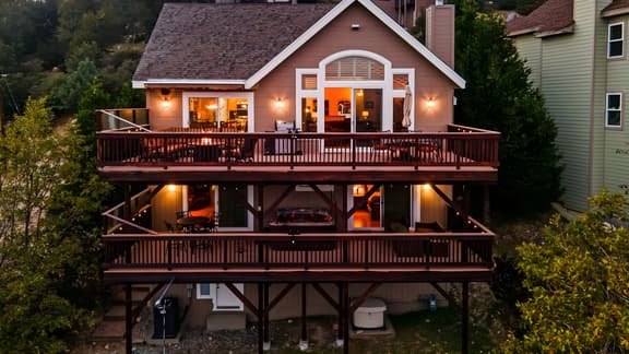 Hot Tub, Fire Pit, Game Room, Amazing Deck Views | Sky Canyon Lodge by AvantStay