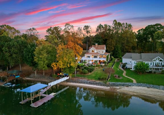 Lake Norman Retreat w/ Pool, Hot Tub & Private Dock | Lake Life Cove by AvantStay